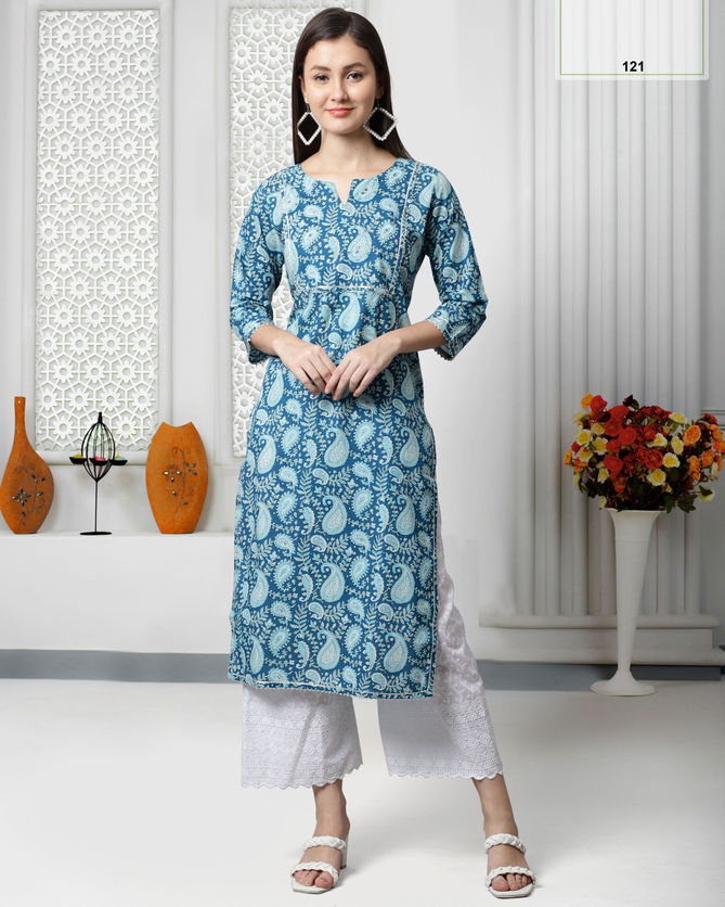 Srivalli Casual Cotton Kurti Catalog